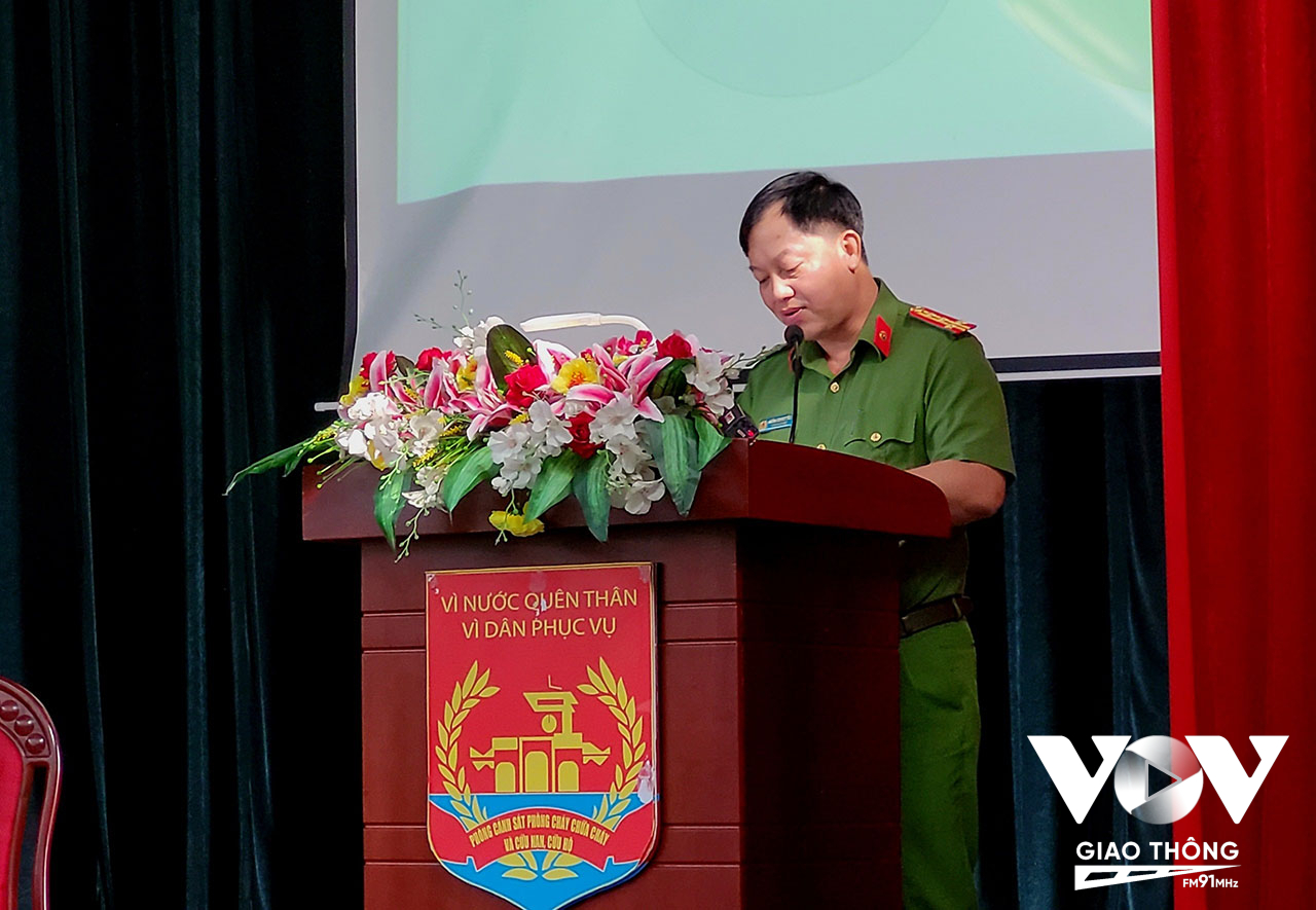 Đại tá Huỳnh Quang Tâm, Trưởng Phòng PCCC-CNCH (PC07, Công an TPHCM)