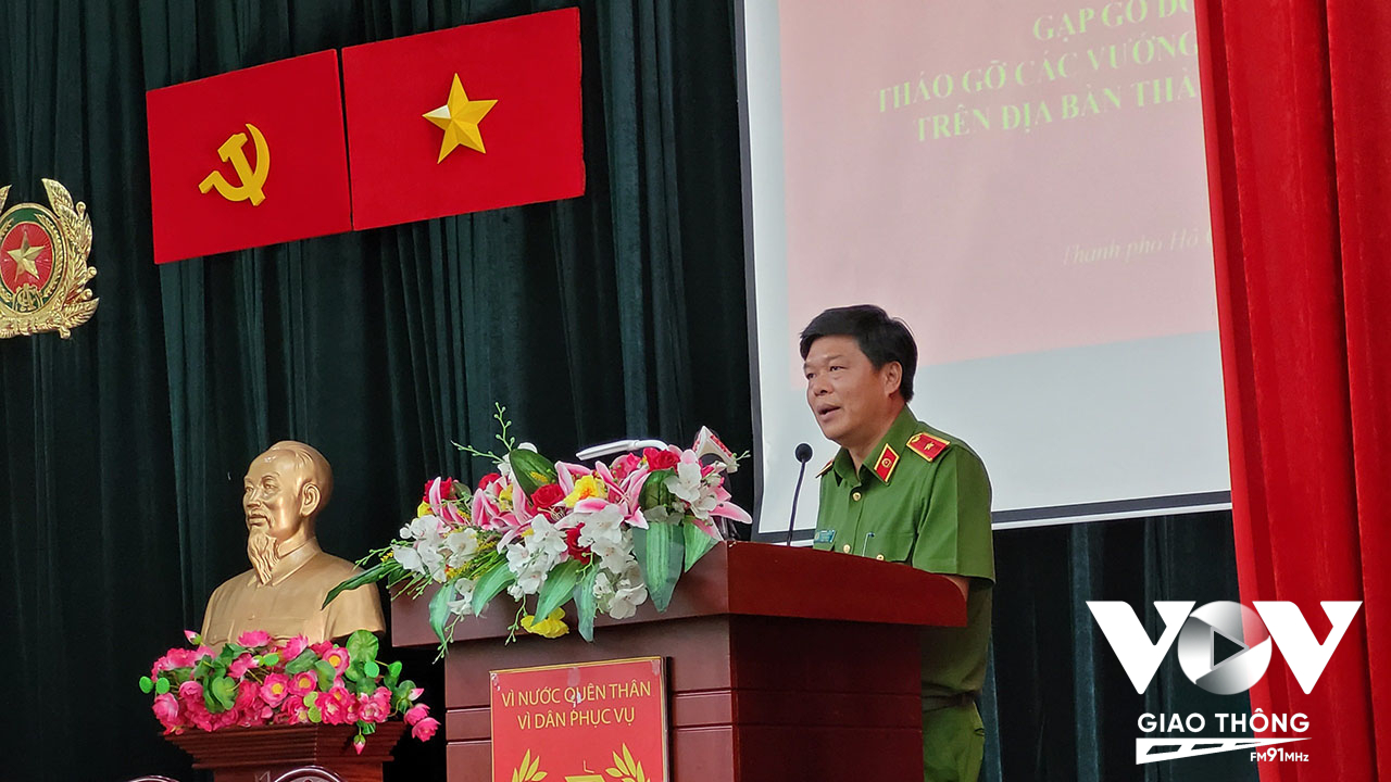 Thiếu tướng Nguyễn Thanh Hưởng, PGĐ Công An TP.HCM